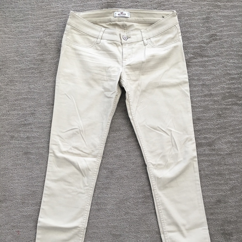 Cream Pants